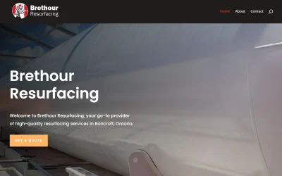 Brethour Resurfacing industrial website