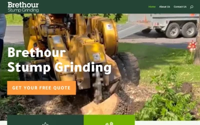 Brethour Stump Grinding website